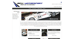 Desktop Screenshot of bellmotorsport.com.au